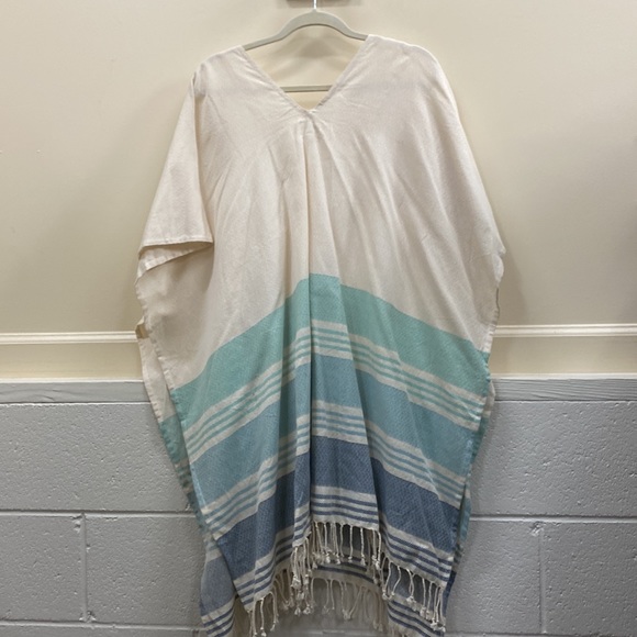 Tribe Alive OS caftan with fringe - Picture 5 of 5